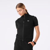 Sydney Scrub Vest - Black