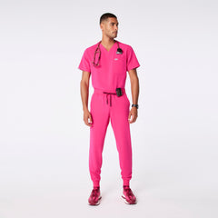 Brey Jogger Scrub Pant - Shocking Pink