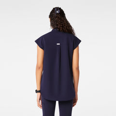 Rafaela Tunic Scrub Top™ - Navy