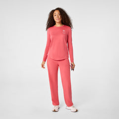 Oxytocin Overload Long-Sleeve Underscrub - Pulmonary Pink