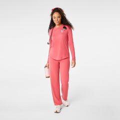 Love Is the Cure Long-Sleeve Underscrub - Pulmonary Pink