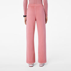 Hayden Vintage Wash Wide-Leg Sweatpants - Berrywood
