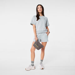 FIGS Canvas Pouch - Dark Grey