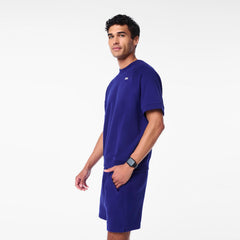 Elliot Short-Sleeve Sweatshirt - Deep Royal Blue