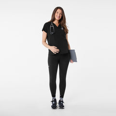 Ashland Maternity ScrubLegging™ - Black