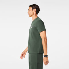Abbott V-Neck Scrub Top - Moss