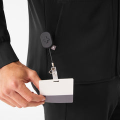 FIGS Logo Badge Reel - Black