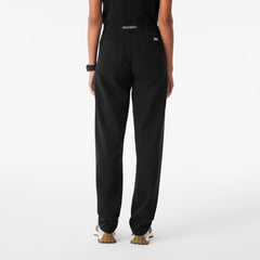 Livingston Ruched Straight-Leg Scrub Pant™ - Black