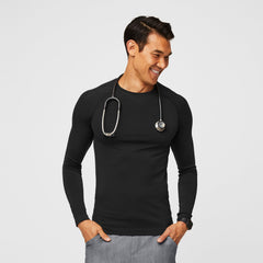 Makato Seamless Long-Sleeve Underscrub - Black