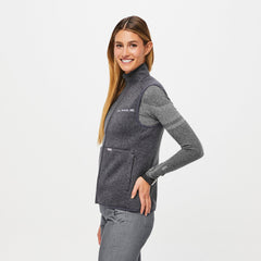 On-Shift Sweater-Knit Vest™ - Heather Dark Charcoal
