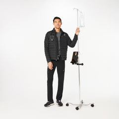 Packable Puffer Jacket - Black
