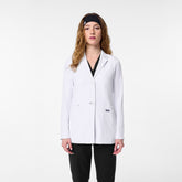 Bellevue Short Slim Lab Coat - White
