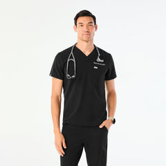 Leon Scrub Top™ - Black