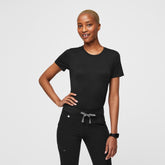 Supersoft Short-Sleeve Underscrub - Black