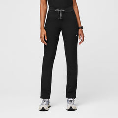 Yola High-Rise Slim Scrub Pant™ - Black