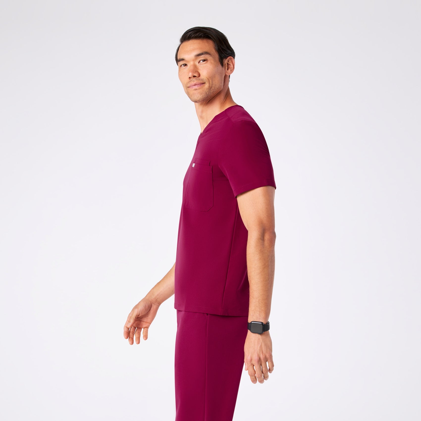 Leon Scrub Top™ - Dark Magenta