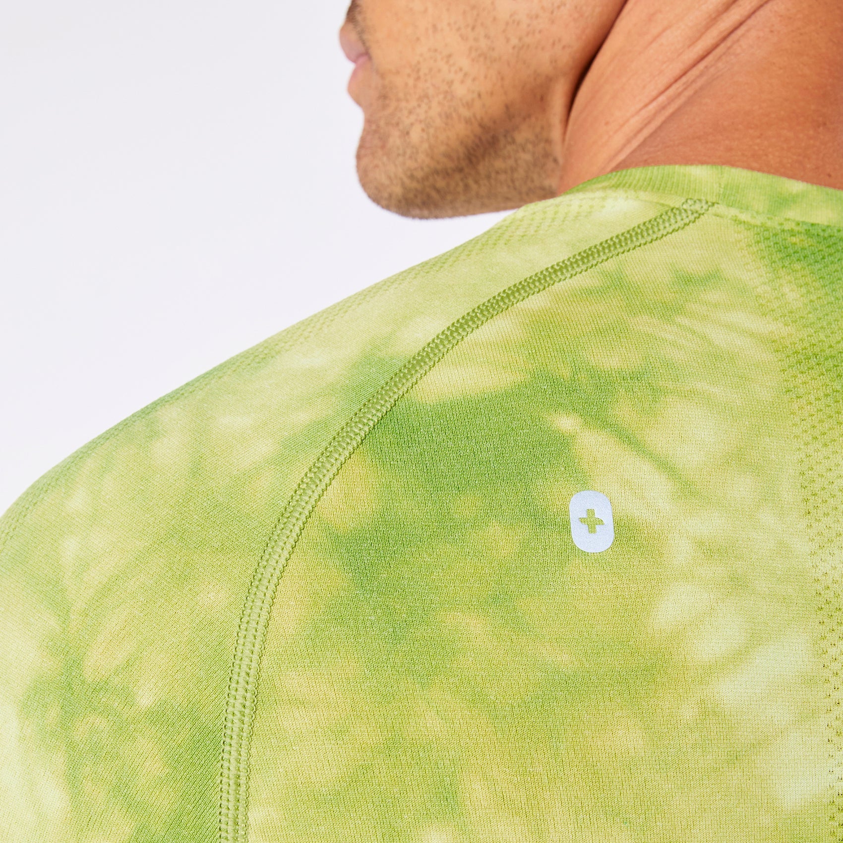 Makato Seamless Long-Sleeve Underscrub - Tie Dye Matcha