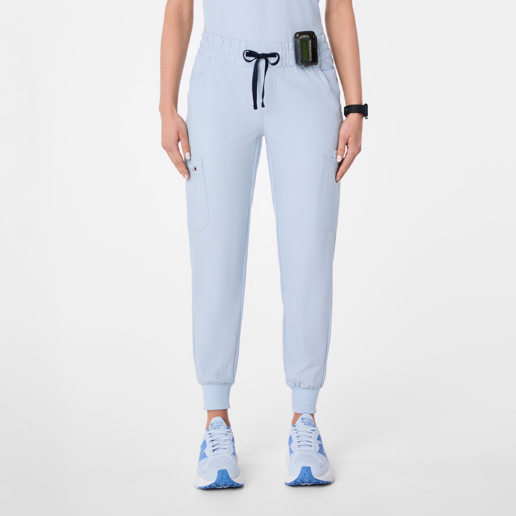 Uman Jogger Scrub Pant - Chambray