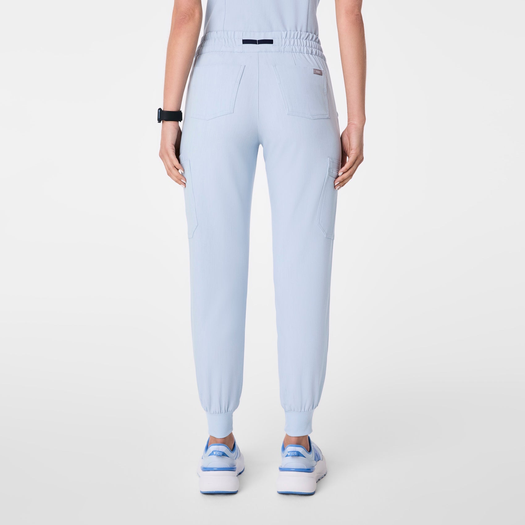 Uman Jogger Scrub Pant - Chambray