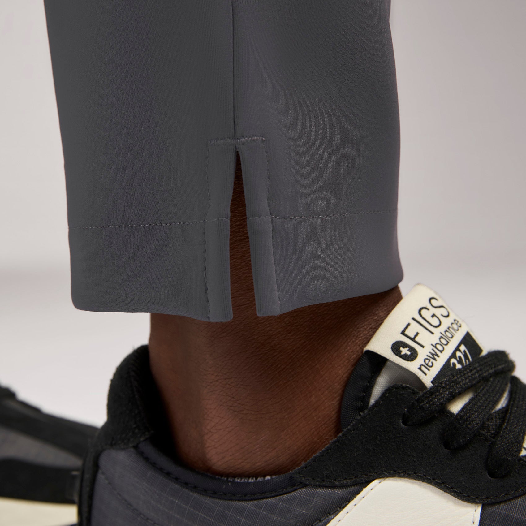 Tena Slim Tapered Scrub Pant - Charcoal