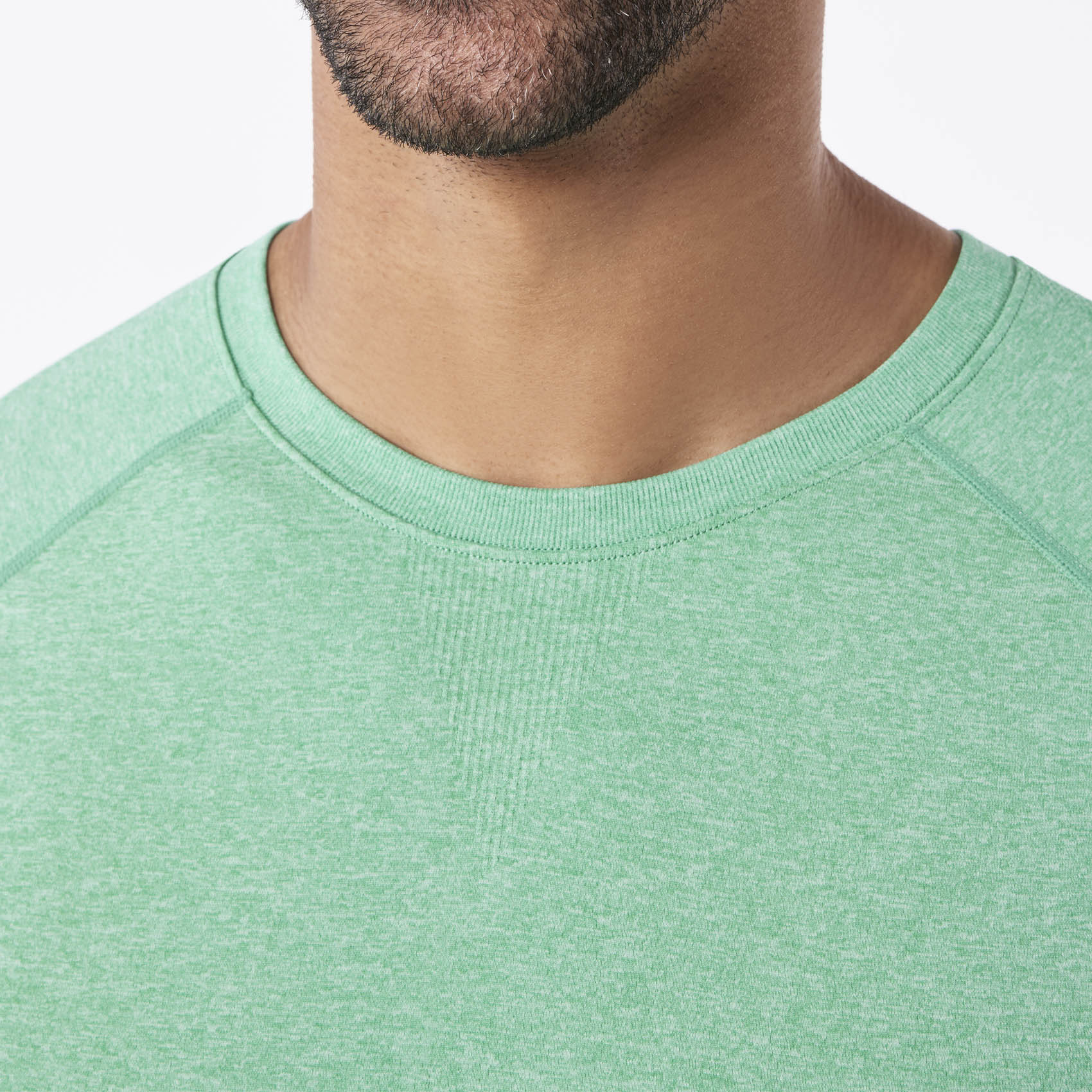 Makato Seamless Short-Sleeve Underscrub - Surgical Green