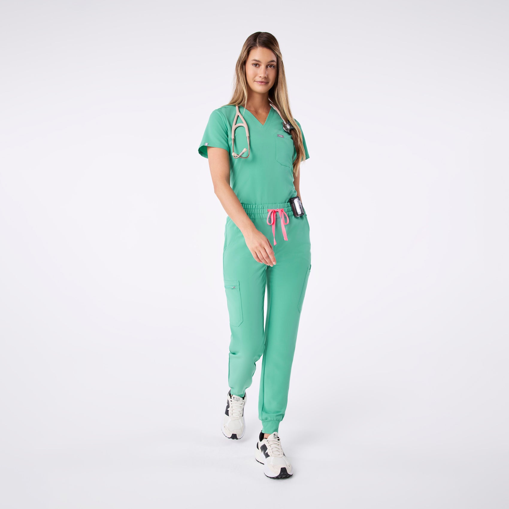 Uman Jogger Scrub Pant - Surgical Green