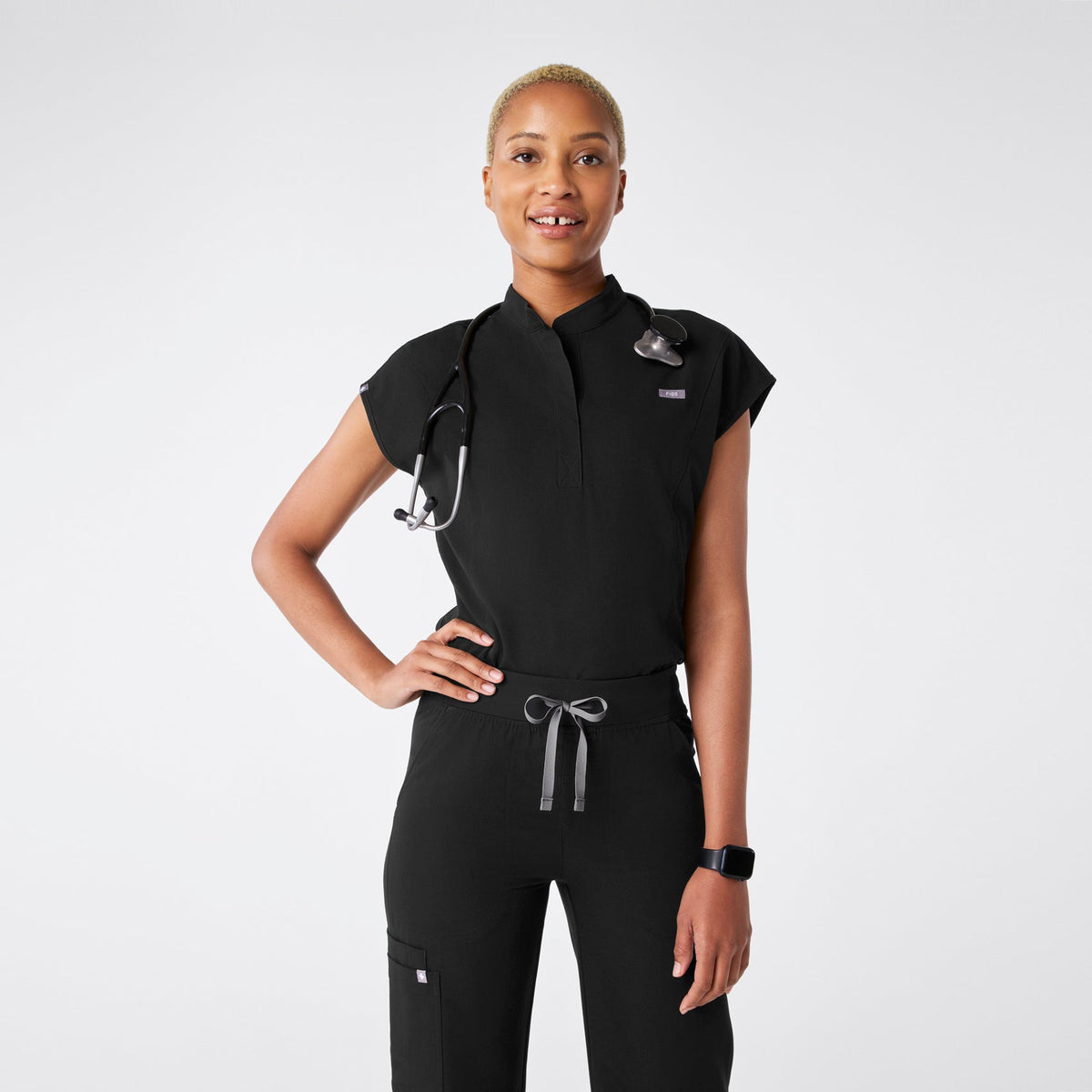  Rafaela Brief ScrubBodysuit™ - Black