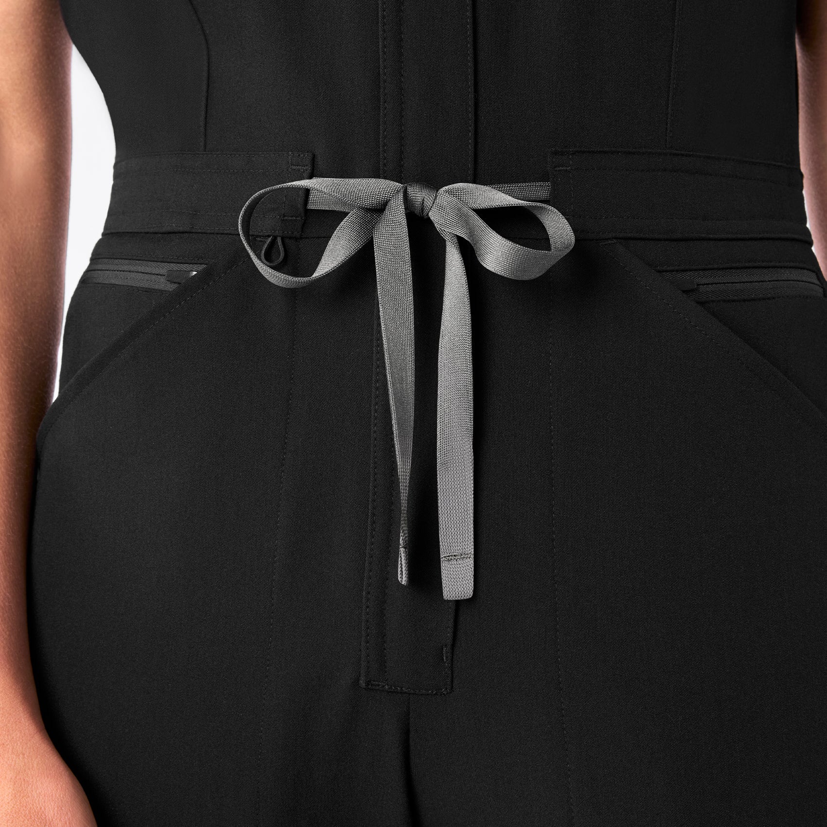 Rafaela Jogger ScrubJumpsuit™ - Black