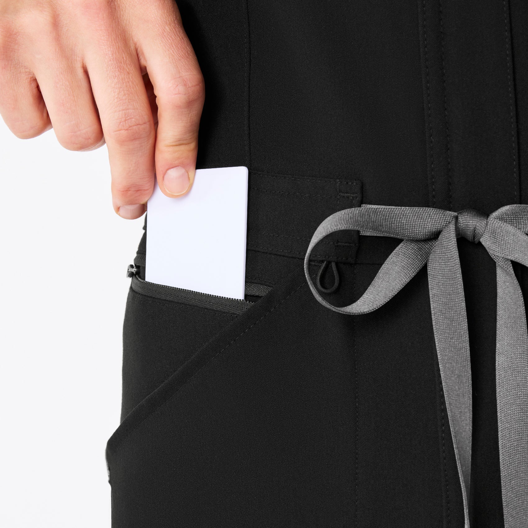 Rafaela Jogger ScrubJumpsuit™ - Black