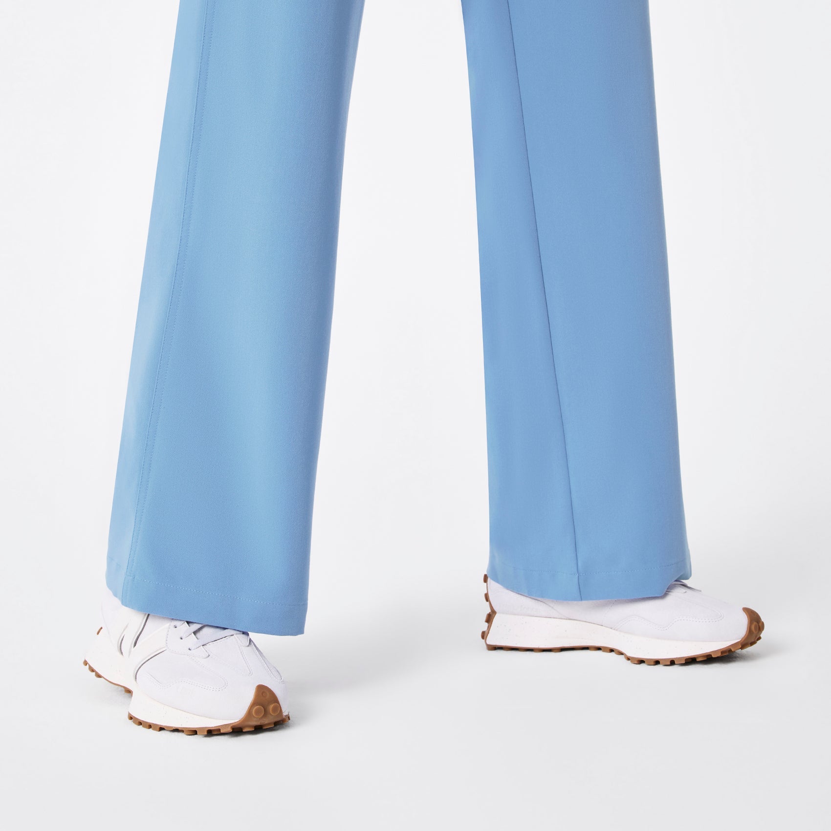 Rafaela Wide-Leg ScrubJumpsuit™ - Ceil Blue