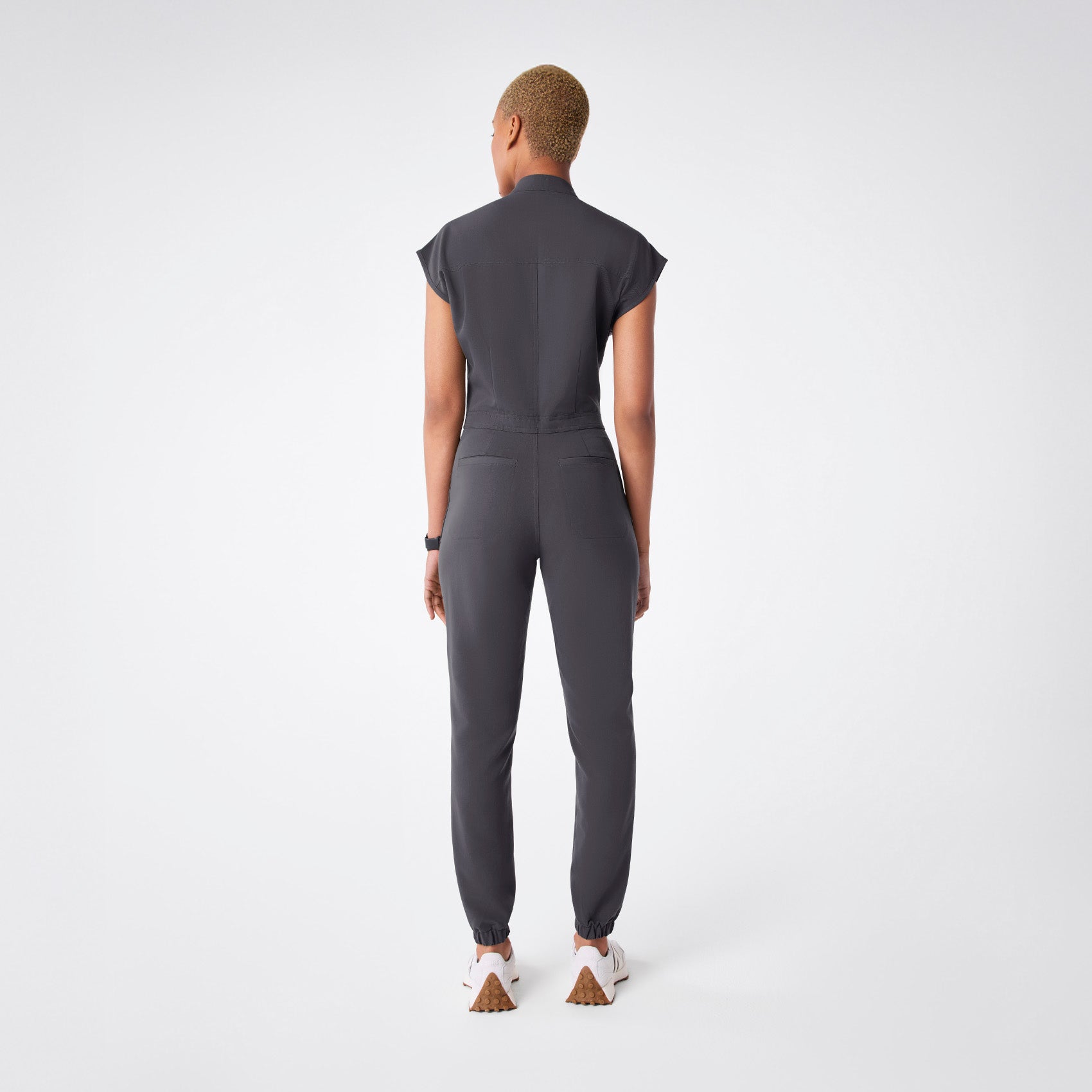 Rafaela Jogger ScrubJumpsuit™ - Charcoal