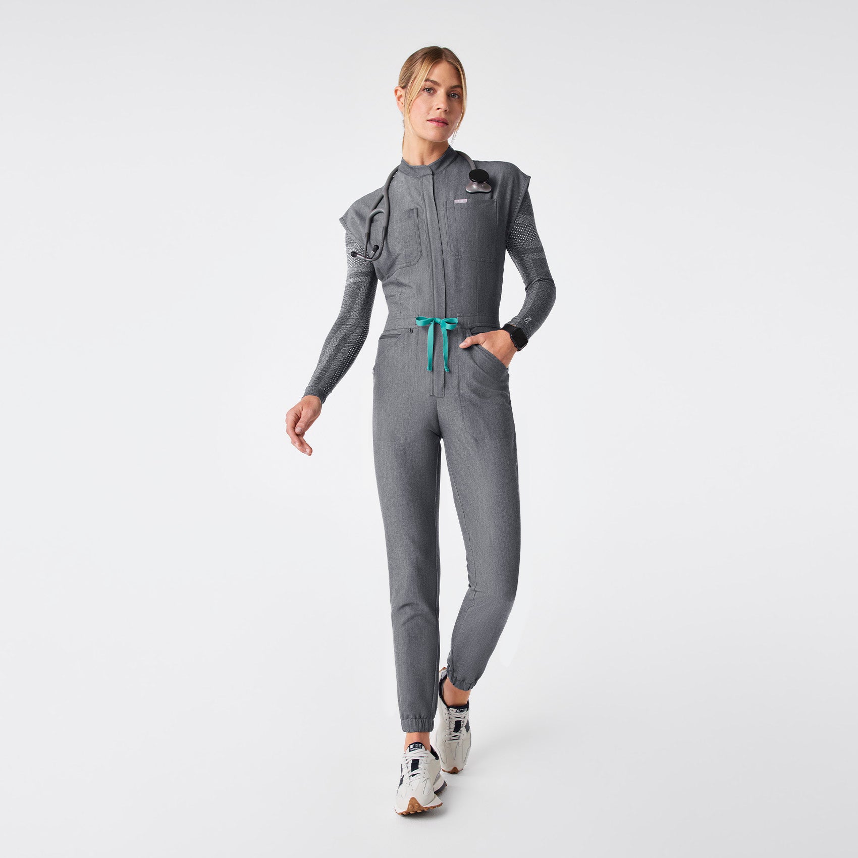 Rafaela Jogger ScrubJumpsuit™ - Graphite