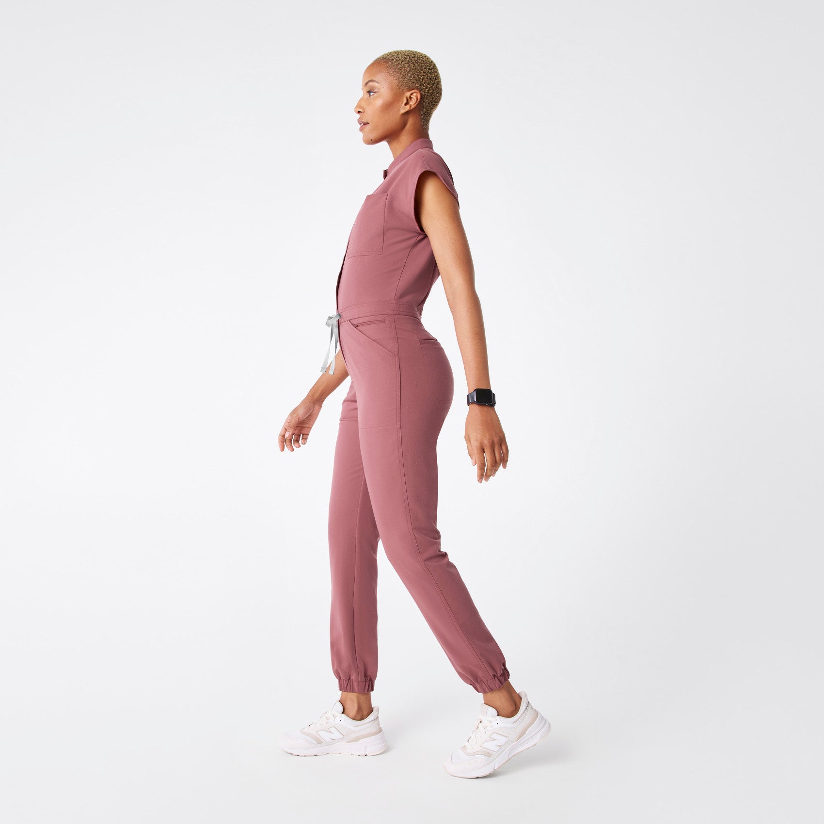 Rafaela Jogger ScrubJumpsuit™ - Mauve