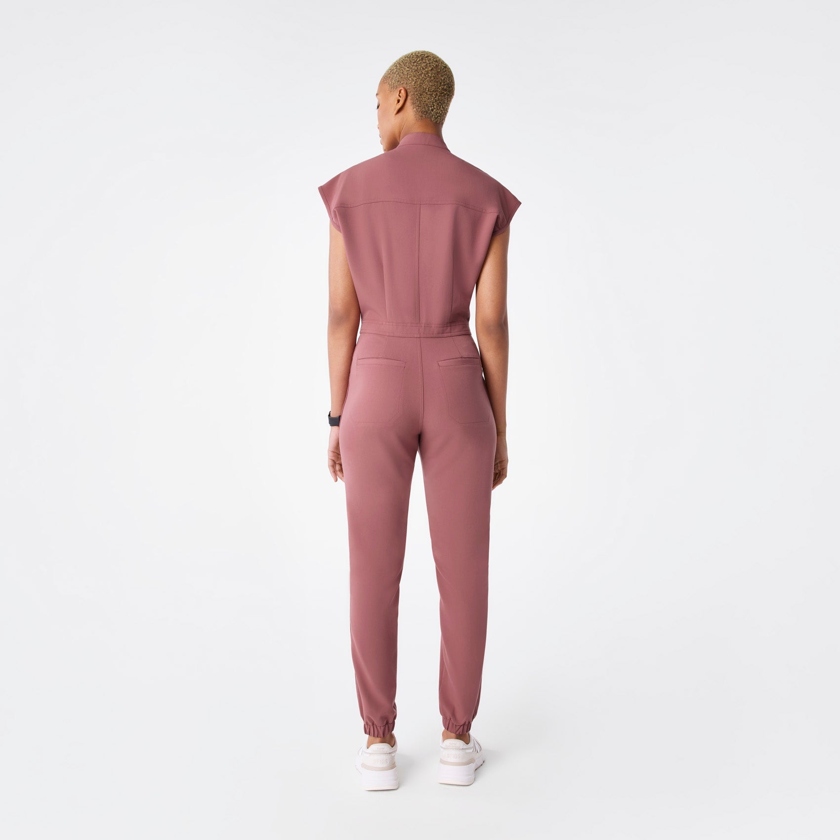 Rafaela Jogger ScrubJumpsuit™ - Mauve