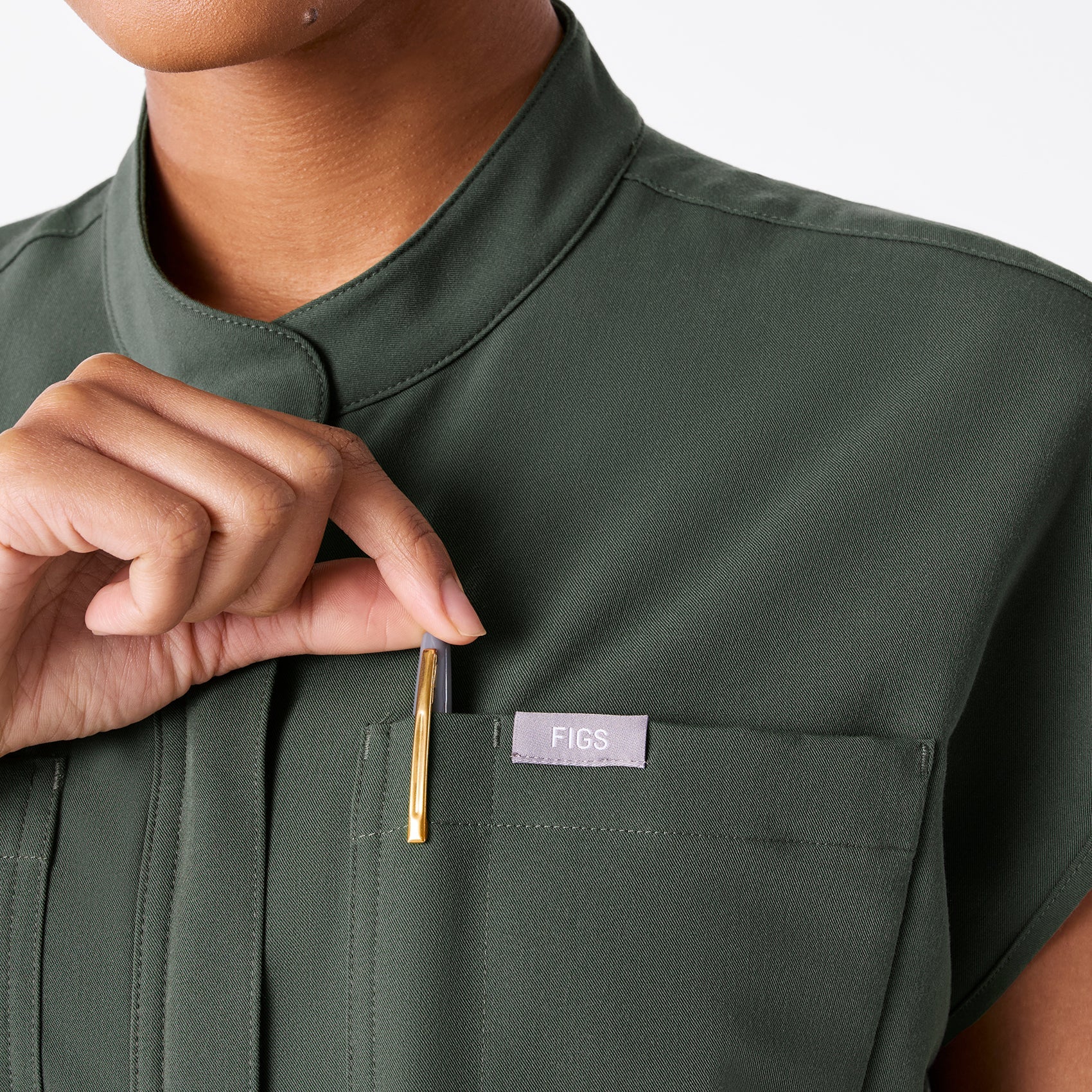Rafaela Jogger ScrubJumpsuit™ - Moss