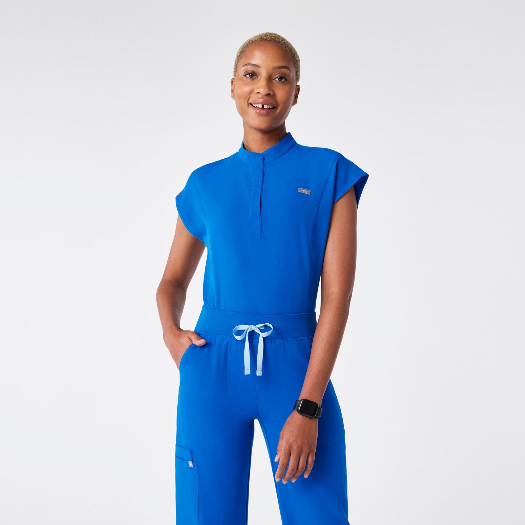  Rafaela Brief ScrubBodysuit™ - Royal Blue