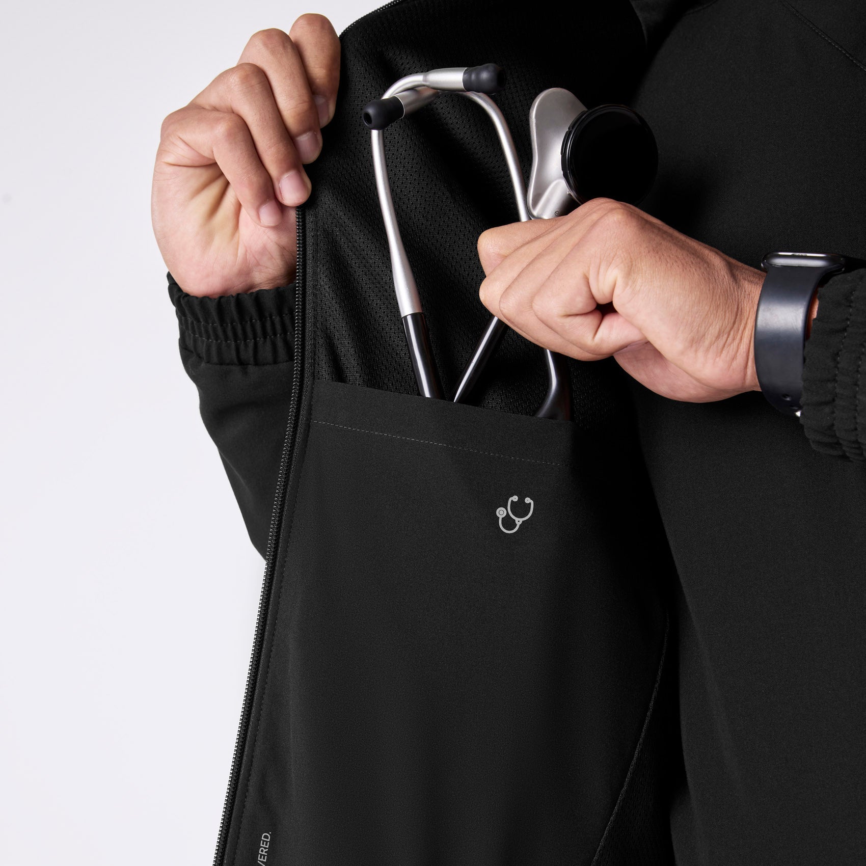Cobaki Scrub Jacket - Black