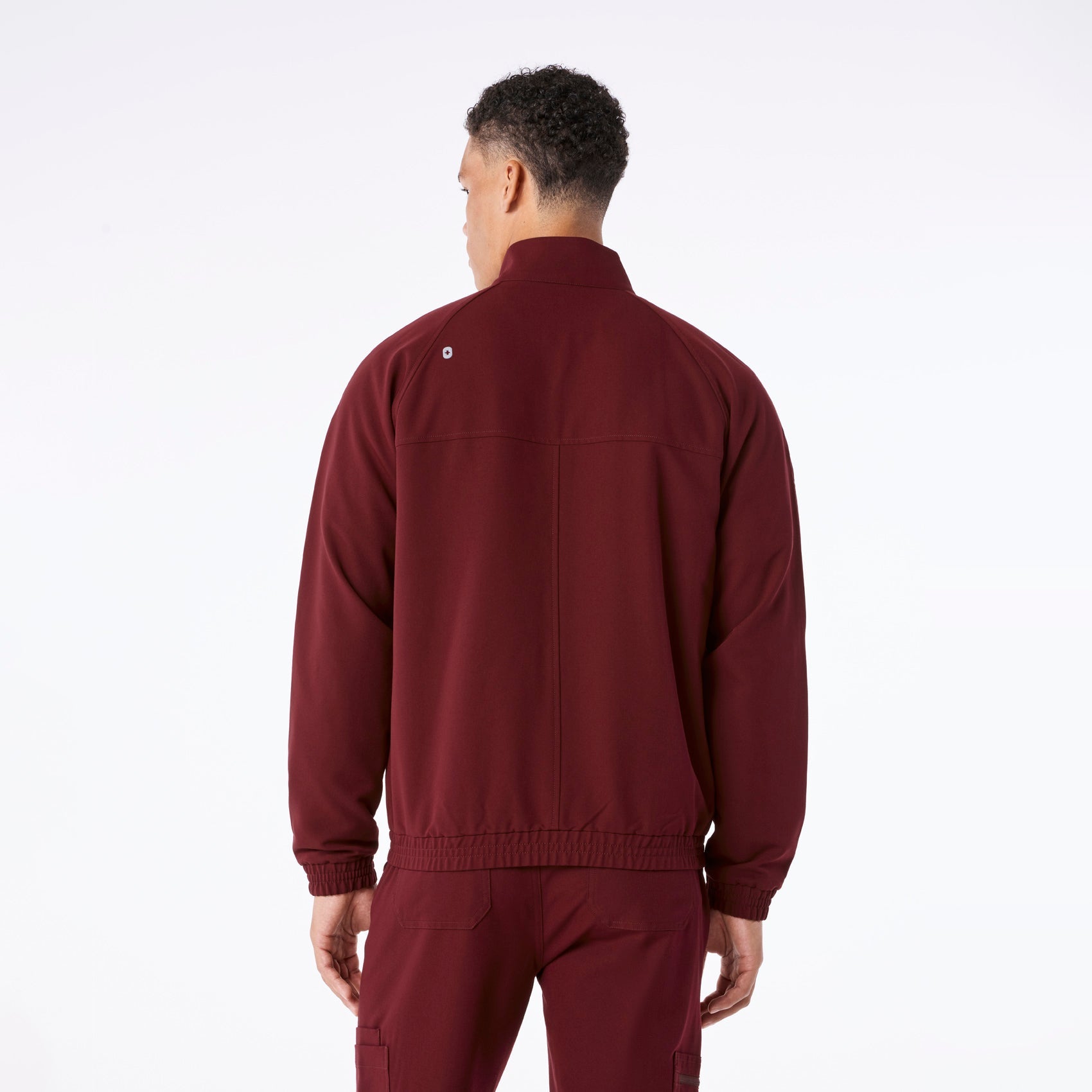 Cobaki Scrub Jacket - Burgundy