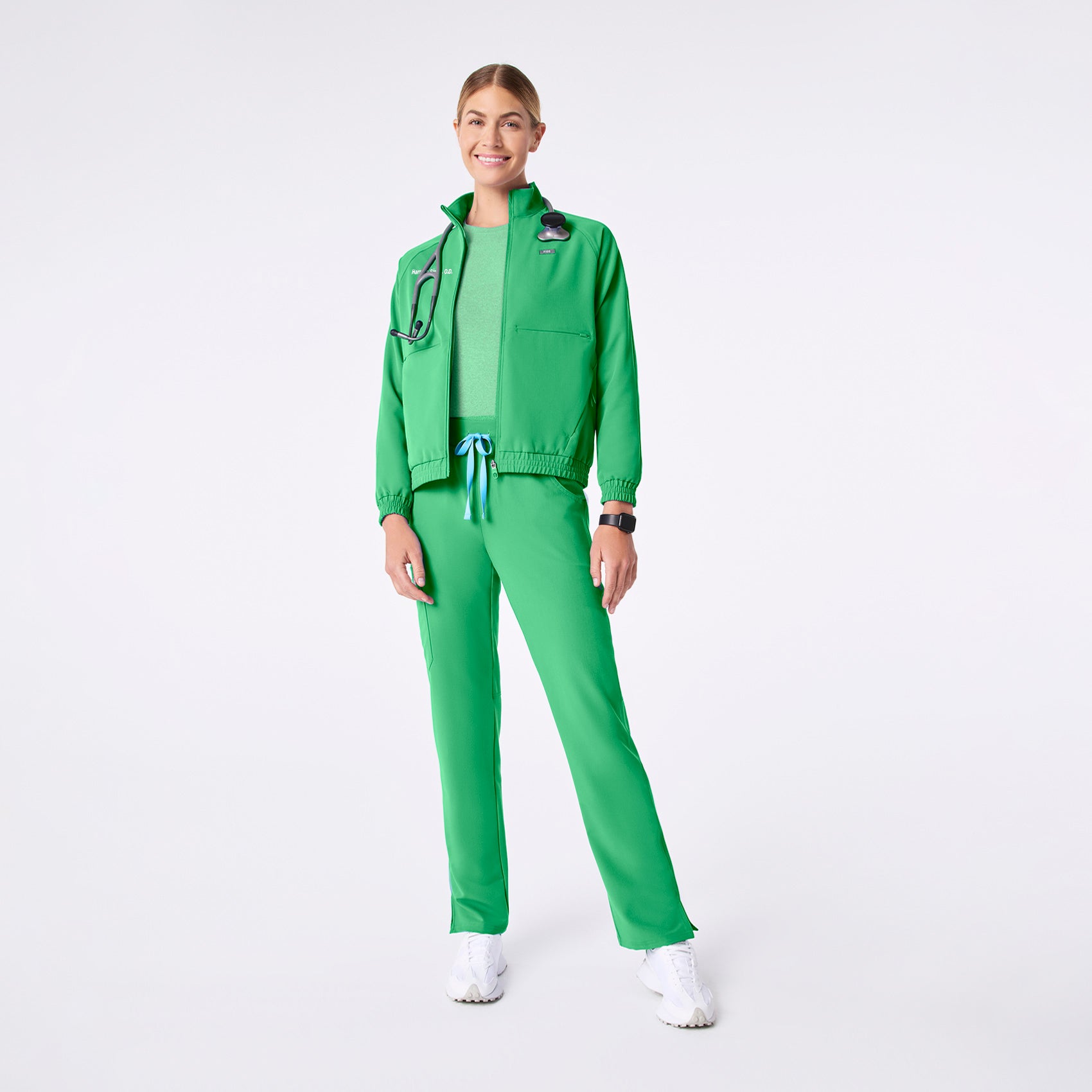 Sydney Scrub Jacket - Emerald