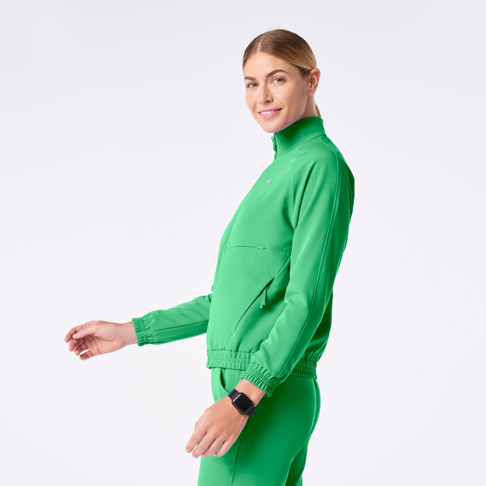Sydney Scrub Jacket - Emerald