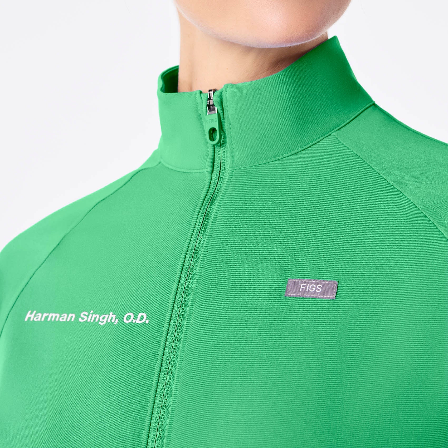 Sydney Scrub Jacket - Emerald