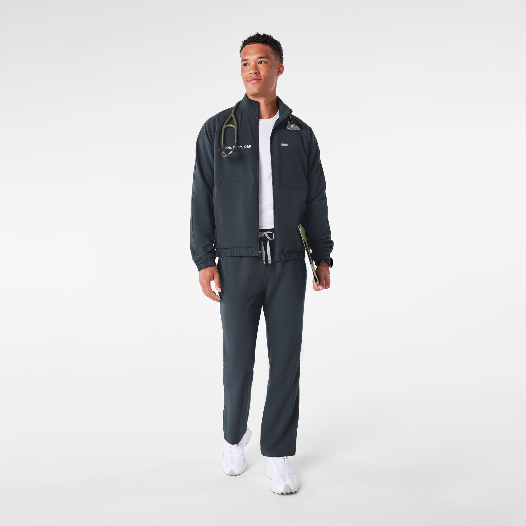 Cobaki Scrub Jacket - Dark Harbor