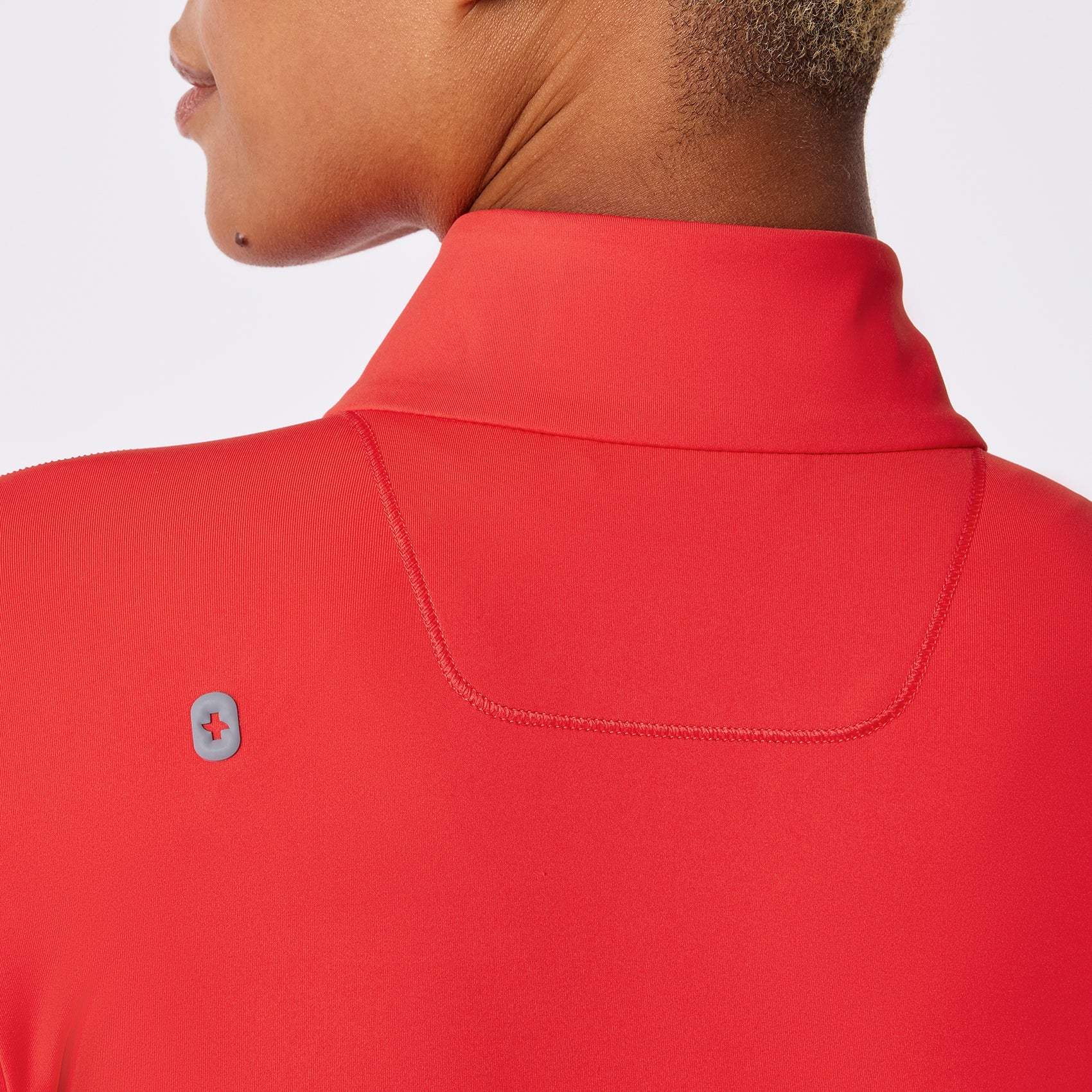 ContourKnit Scrub Jacket™ - Hibiscus