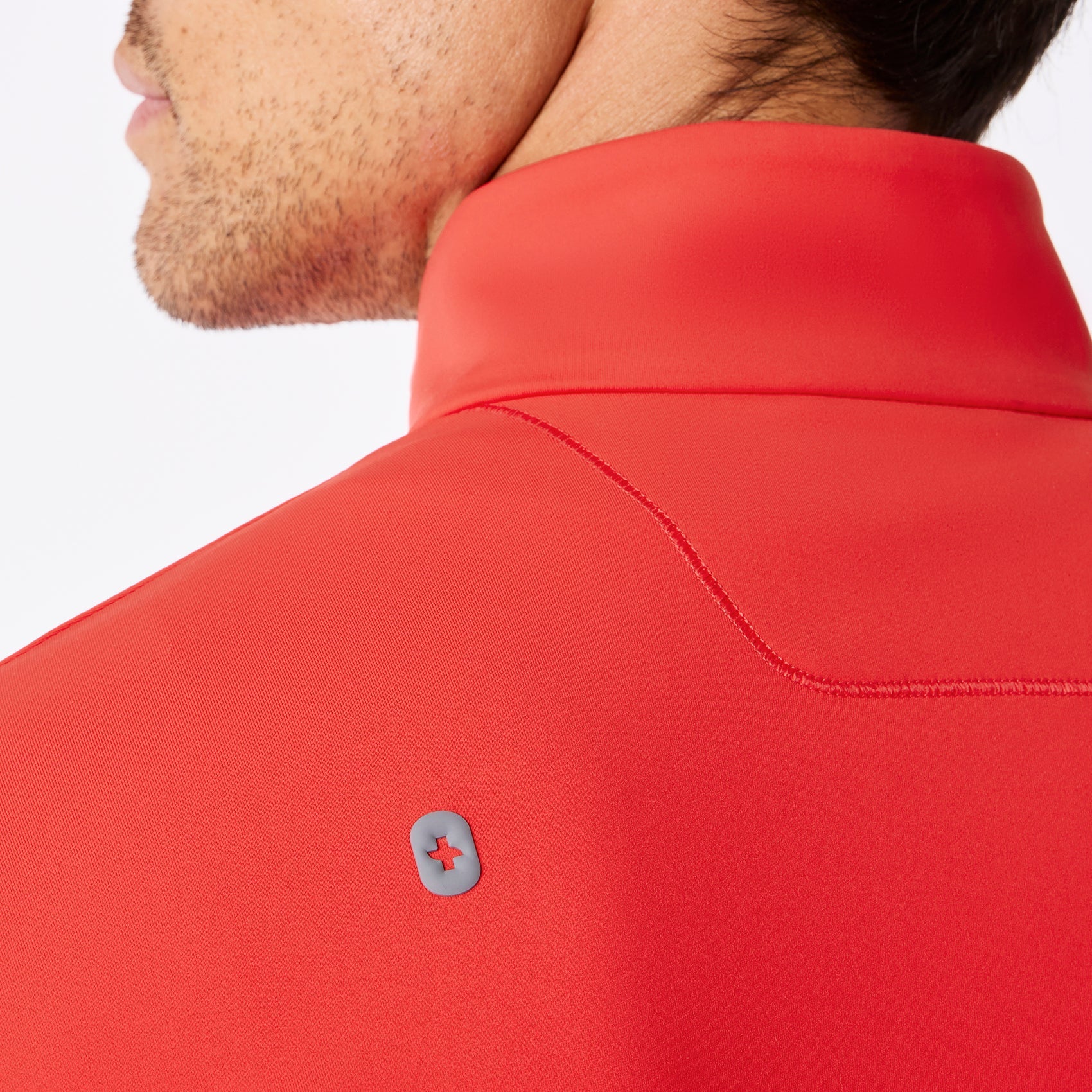 ContourKnit Scrub Jacket™ - Hibiscus