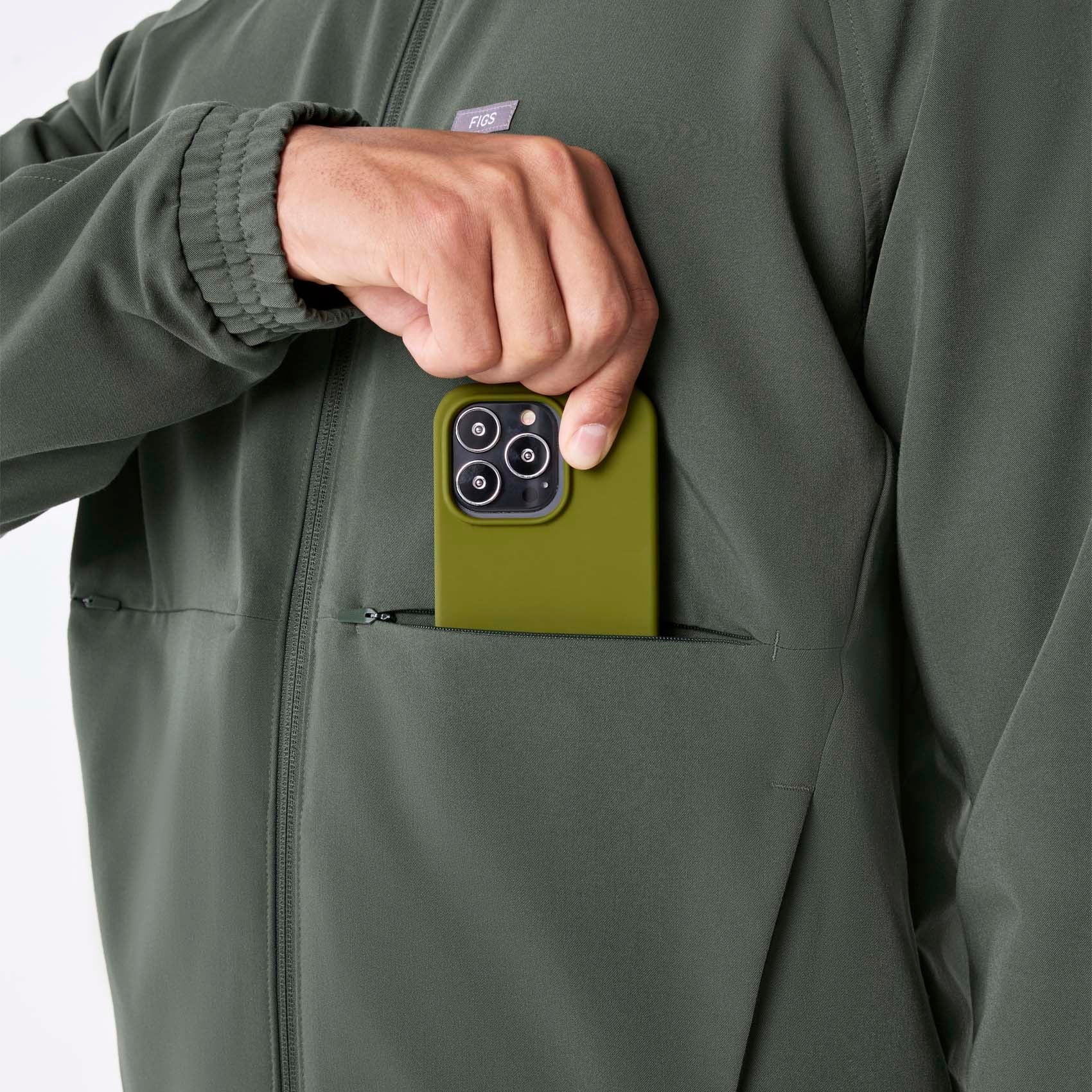 Cobaki Scrub Jacket - Moss