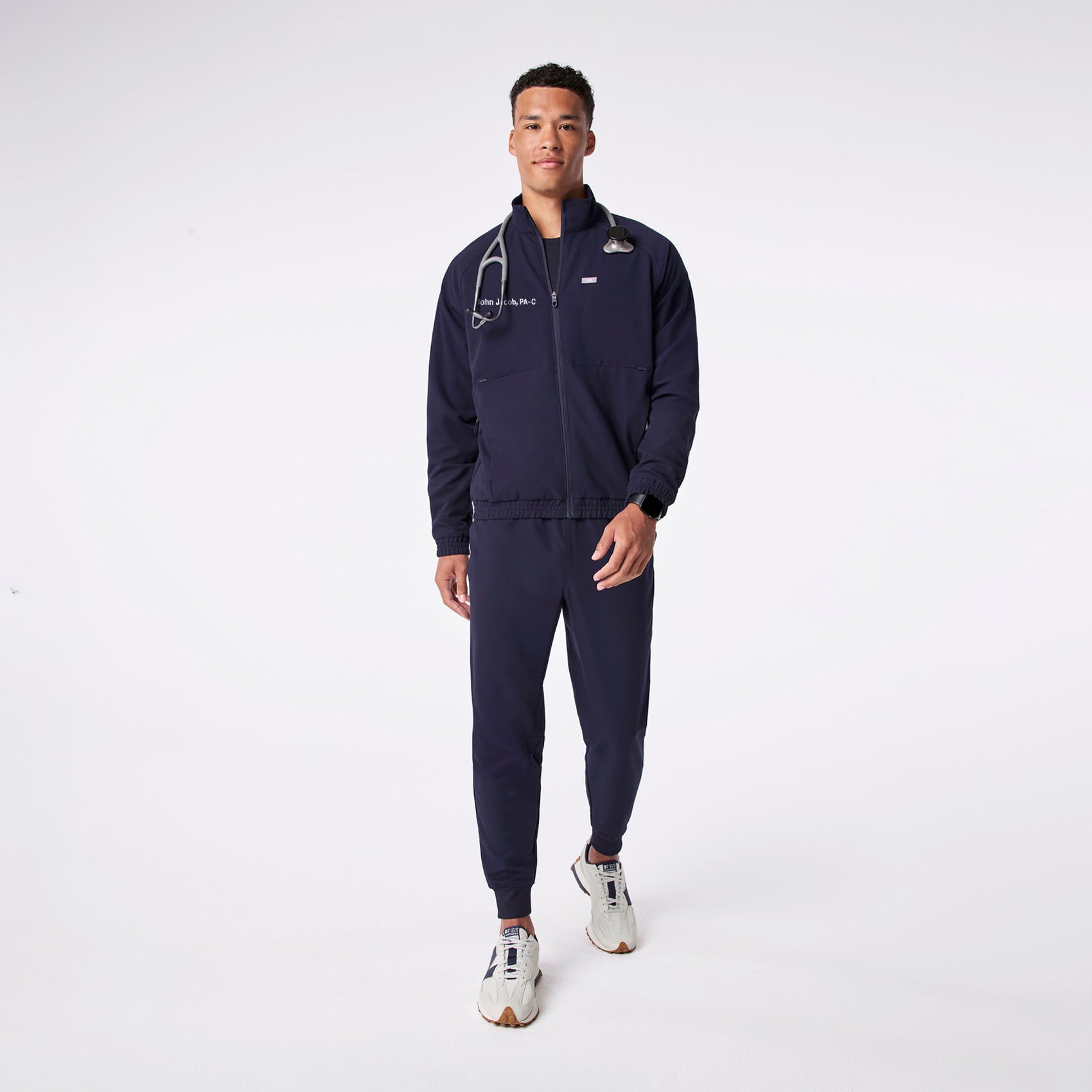 Cobaki Scrub Jacket - Navy