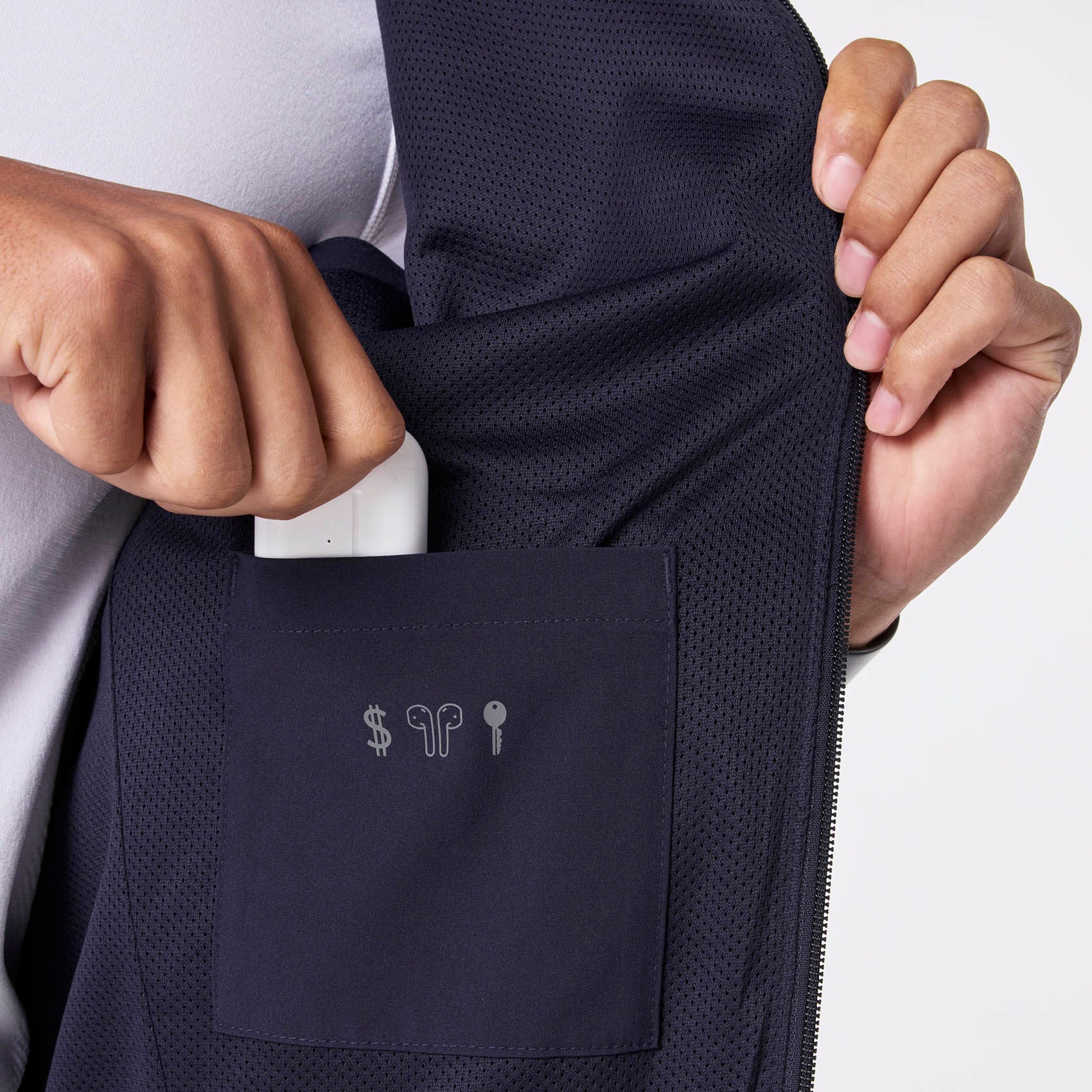 Cobaki Scrub Vest - Navy