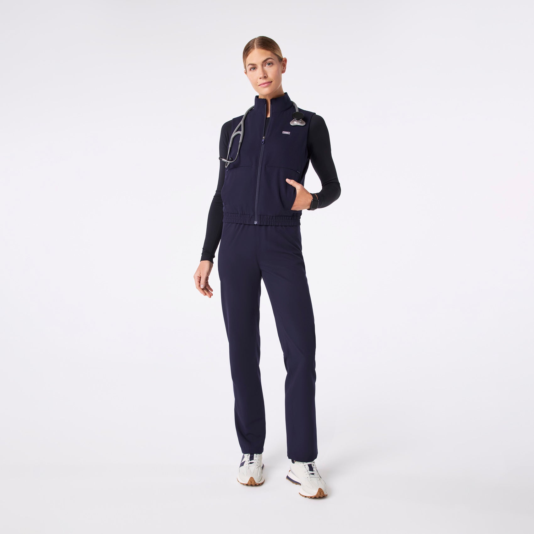  Sydney Scrub Vest - Navy