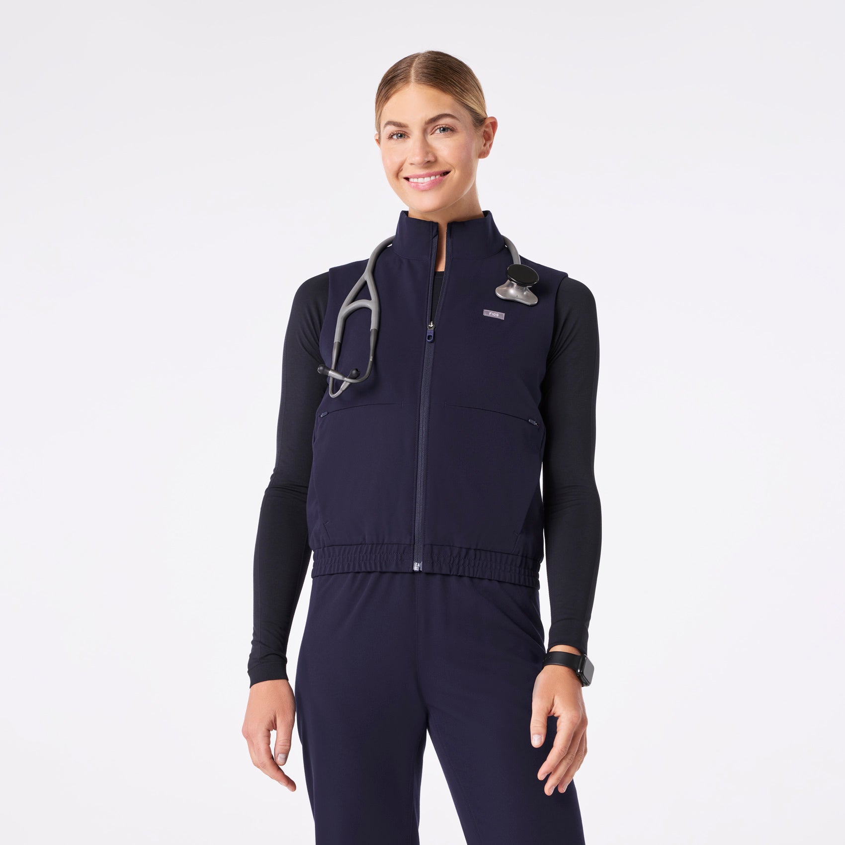  Sydney Scrub Vest - Navy
