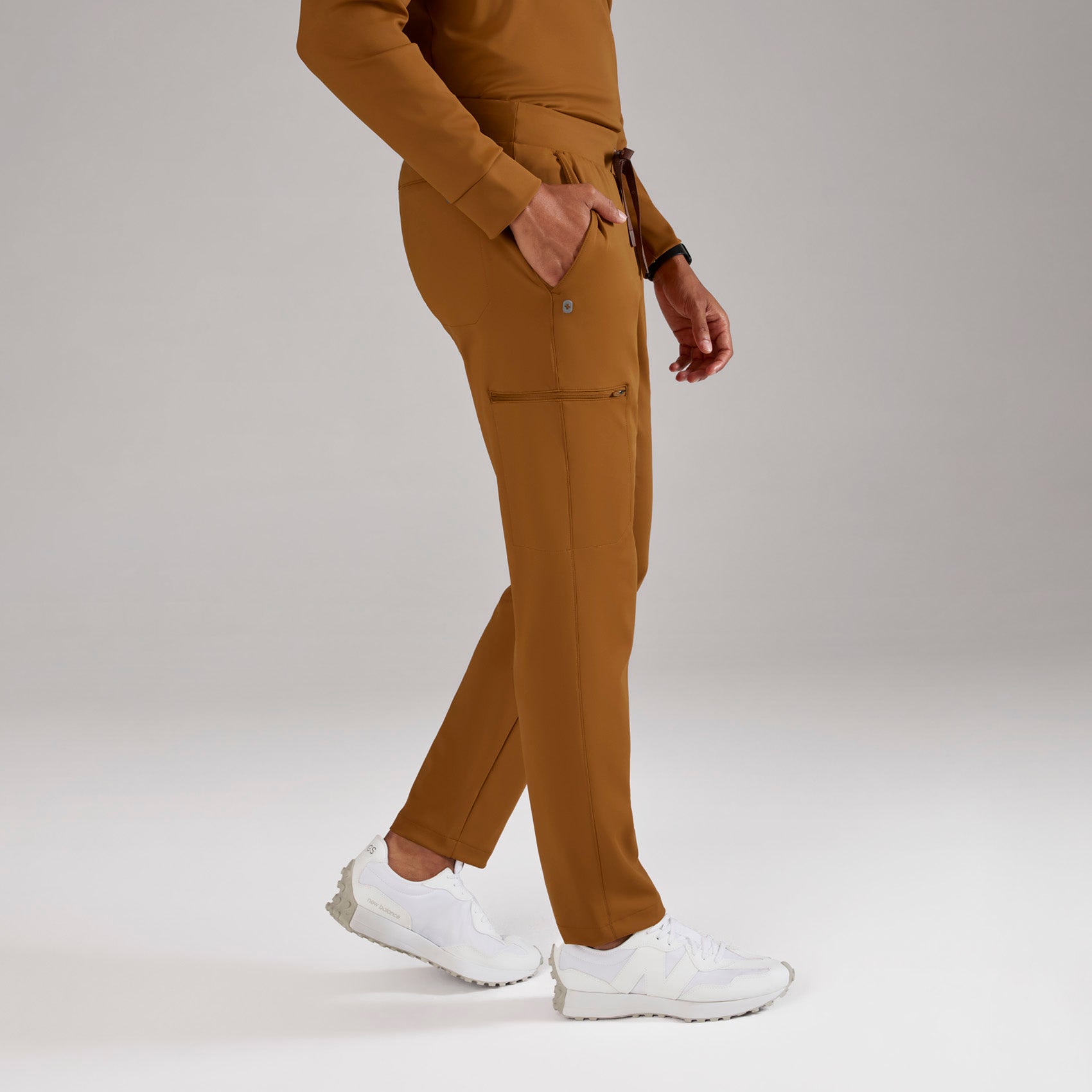 Pierre Slim Tapered Scrub Pant - Alder